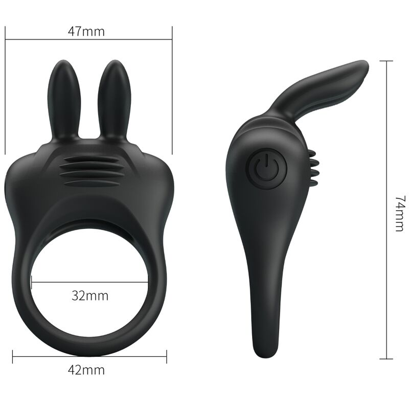 ANELLO VIBRATORE DAVION CONIGLIO - CHARME VIBE