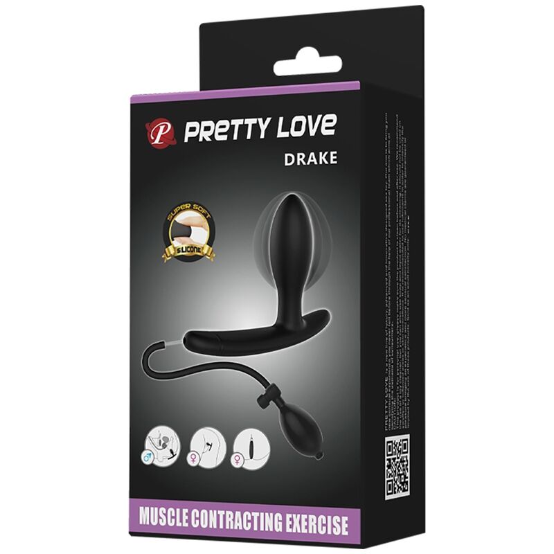 PLUG ANALE GONFIABILE DRAKE - CHARME VIBE