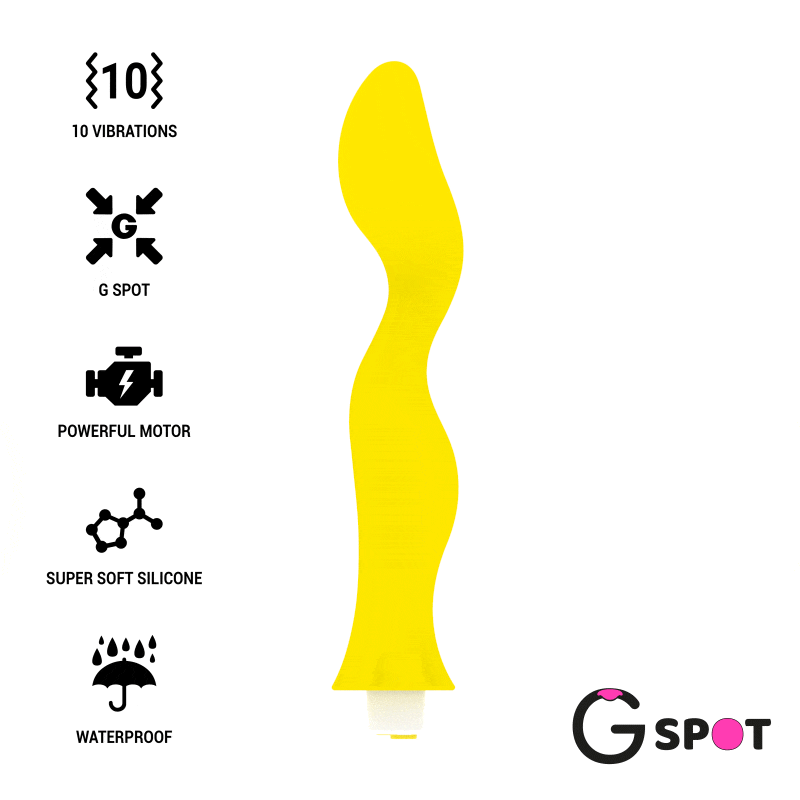 VIBRATORE GAVYN GIALLO - CHARME VIBE