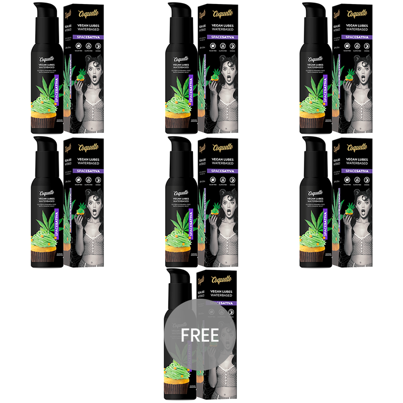 ESPERIENZA PREMIUM LUBRIFICANTE VEGANO SPACE SATIVA 100ML 6 + 1 IN OMAGGIO - CHARME VIBE