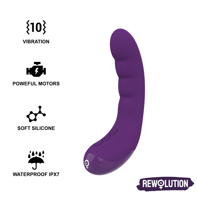 VIBRATORE FLESSIBILE RICARICABILE REWOCURVY - CHARME VIBE