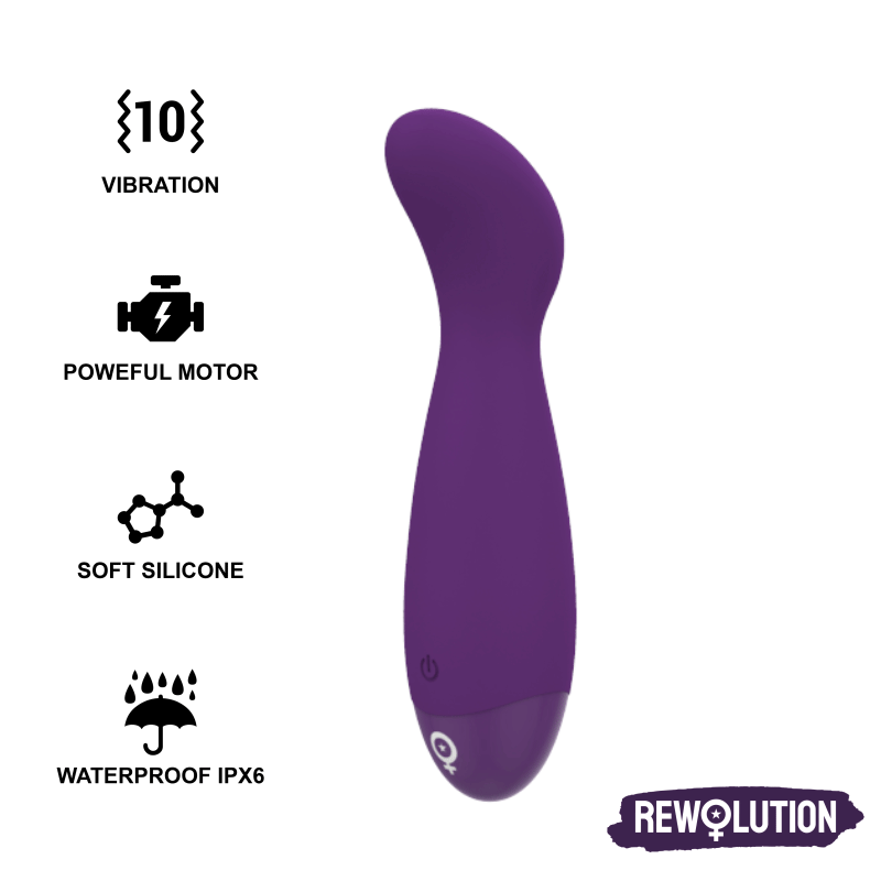 REWOPULSE VIBRATORE FLESSIBILE STIMOLATORE DEL PUNTO G - CHARME VIBE