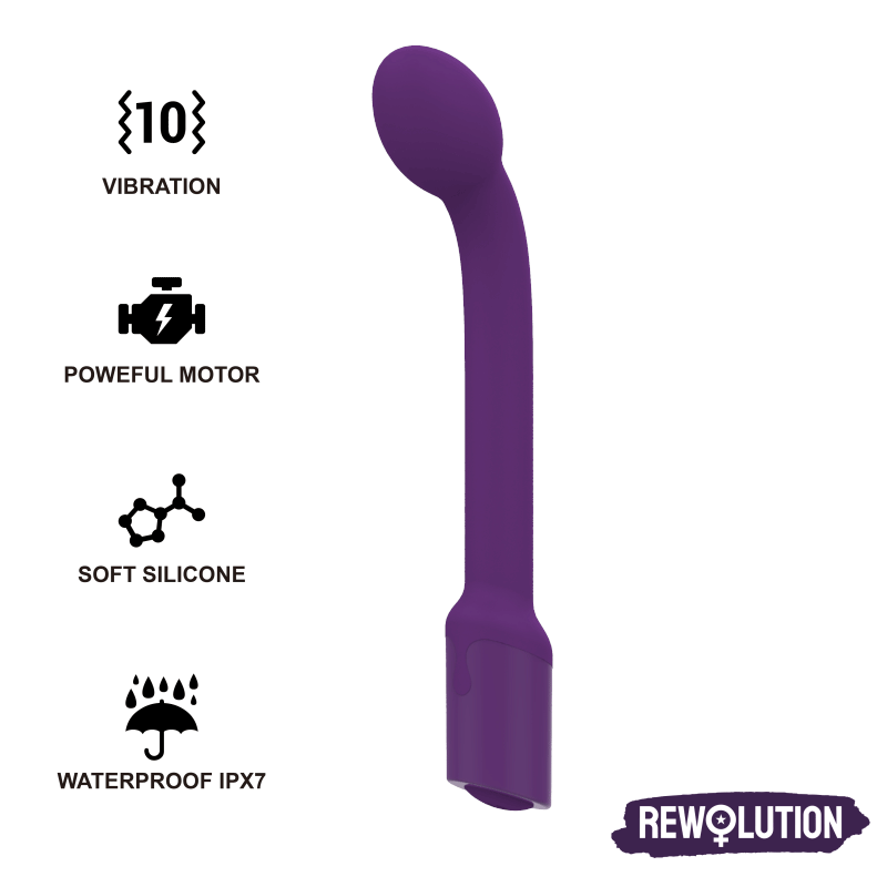 REWOFLEX VIBRATORE STIMOLATORE FLESSIBILE DEL PUNTO G - CHARME VIBE