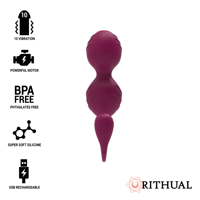 NISHA SFERE KEGEL VIBRANTI RICARICABILI ORCHIDEA - CHARME VIBE