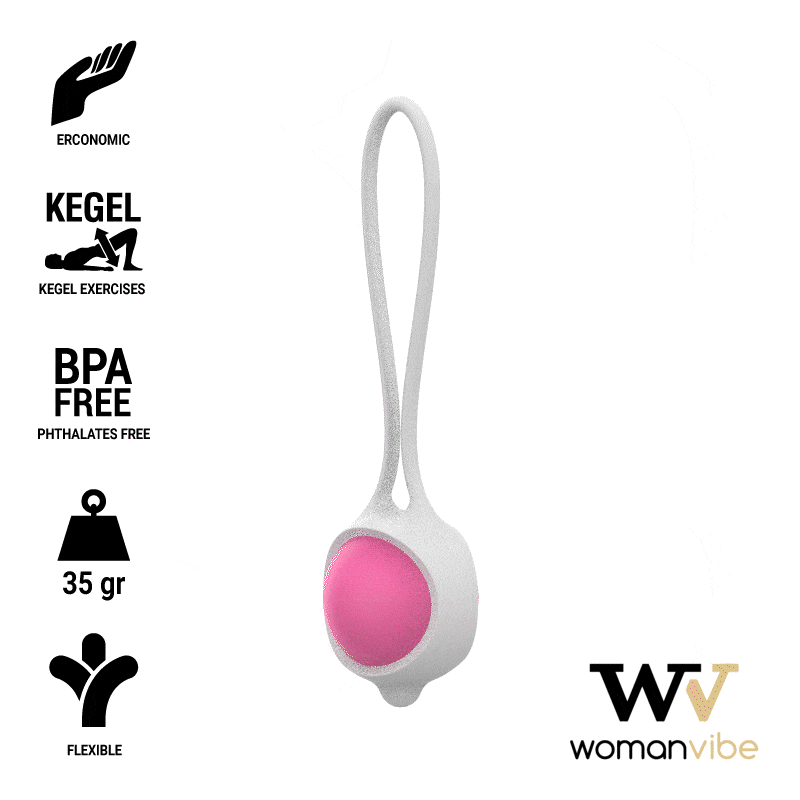 KEISY I BALL GEISHA SILICONE ROSA - CHARME VIBE