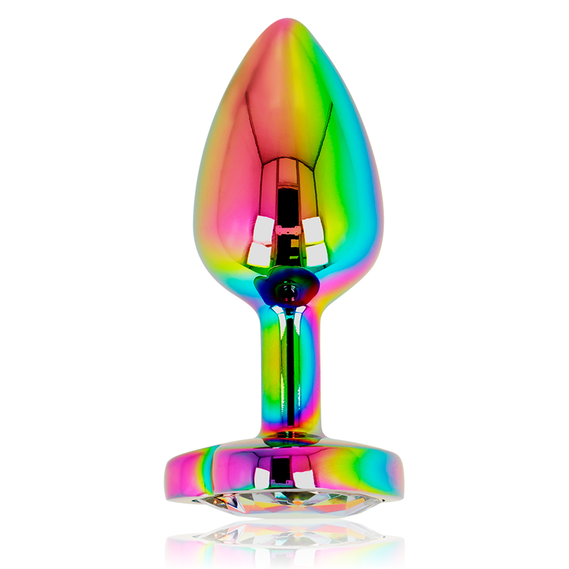 PLUG ANALE CUORE IRIDESCENTE TAGLIA S - CHARME VIBE