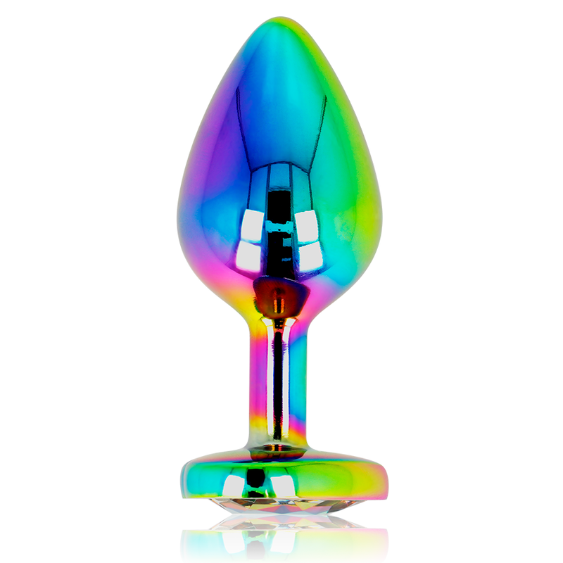 PLUG ANALE CUORE IRIDESCENTE TAGLIA M - CHARME VIBE