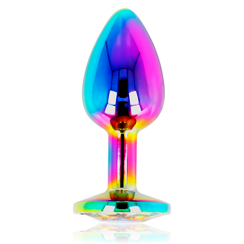 PLUG ANALE CERCHIO IRIDESCENTE TAGLIA S - CHARME VIBE
