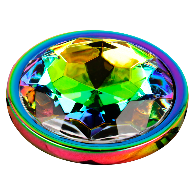 PLUG ANALE CERCHIO IRIDESCENTE TAGLIA S - CHARME VIBE