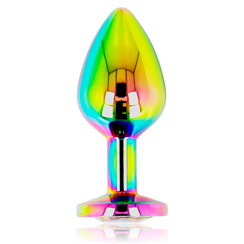 PLUG ANALE CERCHIO IRIDESCENTE TAGLIA M - CHARME VIBE