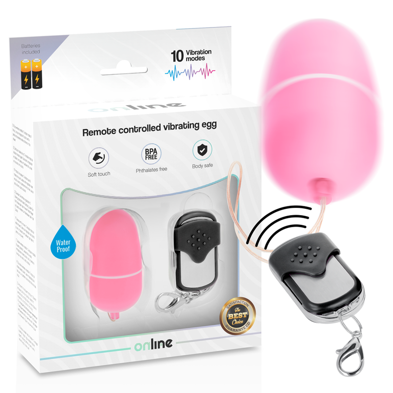 TELECOMANDO UOVO VIBRANTE M ROSA - CHARME VIBE