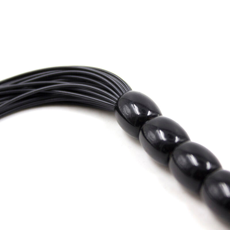 FLOGGER OHMAMA FETISH CON MANICO IN SILICONE NERVATO 22 CM - CHARME VIBE