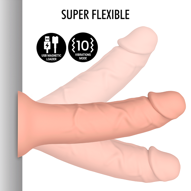 ASHER ORIGINAL DILDO M - VIBRATORE COMPATIBILE CON TECNOLOGIA WATCHME WIRELESS - CHARME VIBE