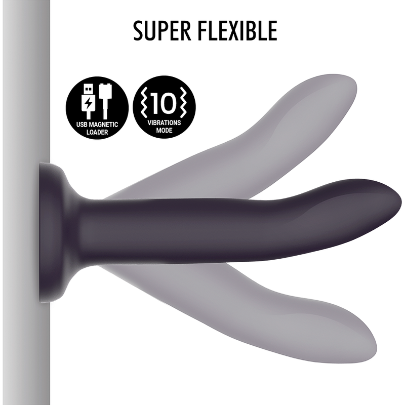 MYTHOLOGY DUMAN MYSTIC DILDO S - VIBRATORE WATCHME COMPATIBILE CON TECNOLOGIA WIRELESS - CHARME VIBE
