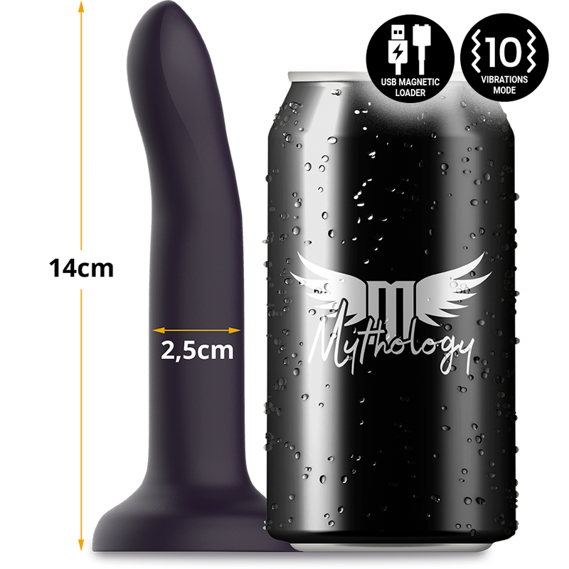 MYTHOLOGY DUMAN MYSTIC DILDO S - VIBRATORE WATCHME COMPATIBILE CON TECNOLOGIA WIRELESS - CHARME VIBE