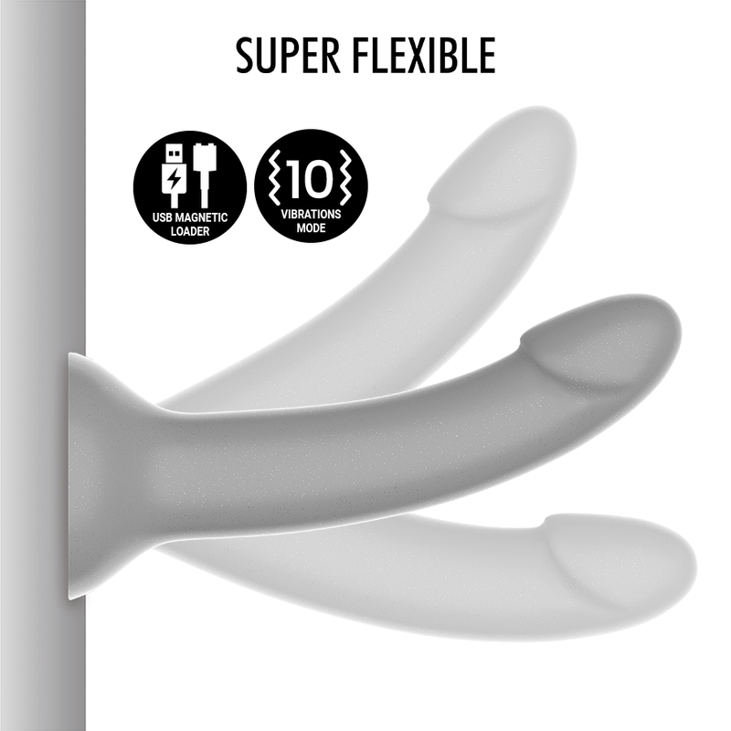 RUNE MAJESTIC DILDO S VIBRATORE WATCHME COMPATIBILE CON TECNOLOGIA WIRELESS - CHARME VIBE
