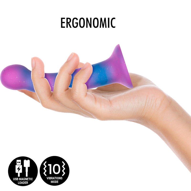 DION GALACTIC DILDO S VIBRATORE WATCHME COMPATIBILE CON TECNOLOGIA WIRELESS - CHARME VIBE