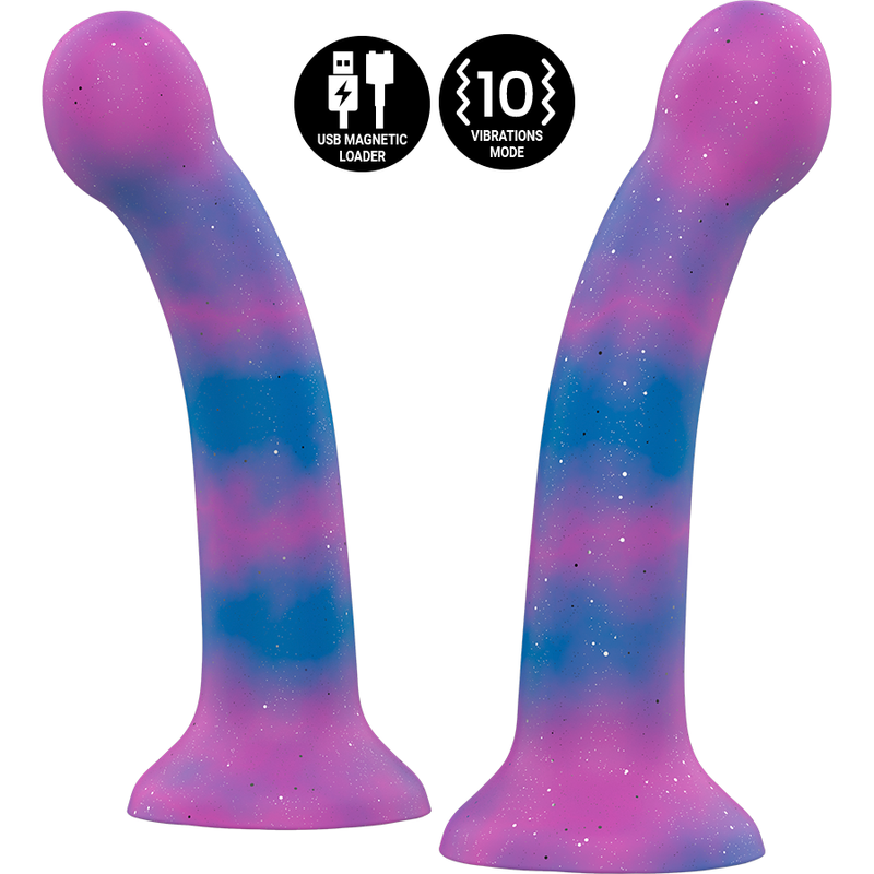 DION GALACTIC DILDO S VIBRATORE WATCHME COMPATIBILE CON TECNOLOGIA WIRELESS - CHARME VIBE