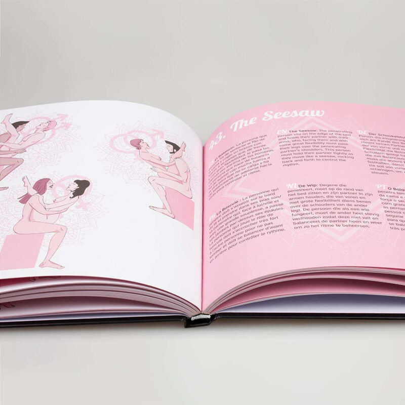 LIBRO DELLE POSIZIONI SESSUALI DEL KAMASUTRA (ES/EN/DE/FR/NL/PT) - CHARME VIBE