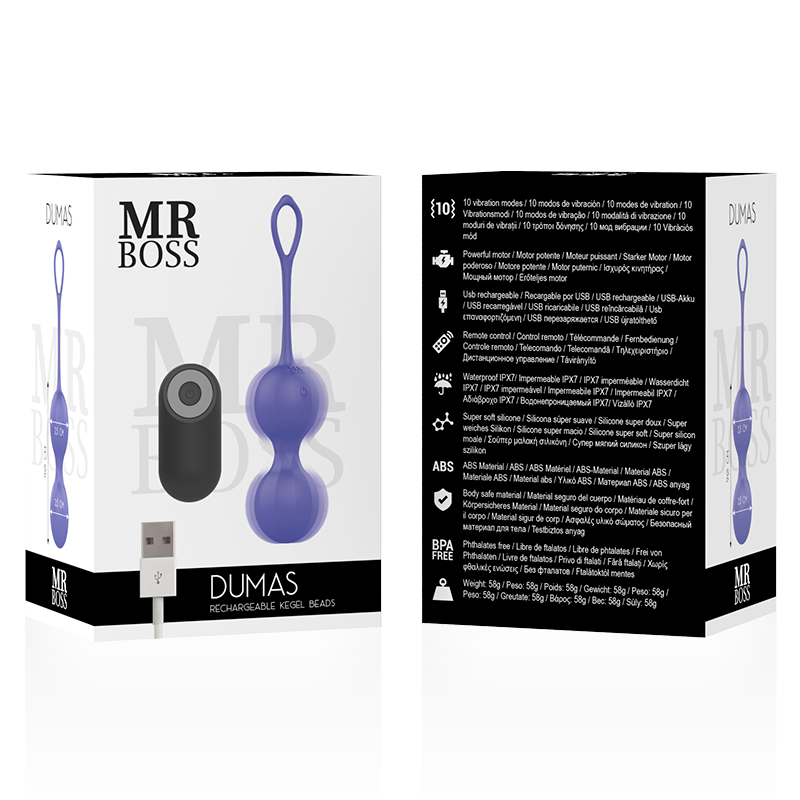 DUMAS PERLINE KEGEL VIBRANTI TELECOMANDO - CHARME VIBE