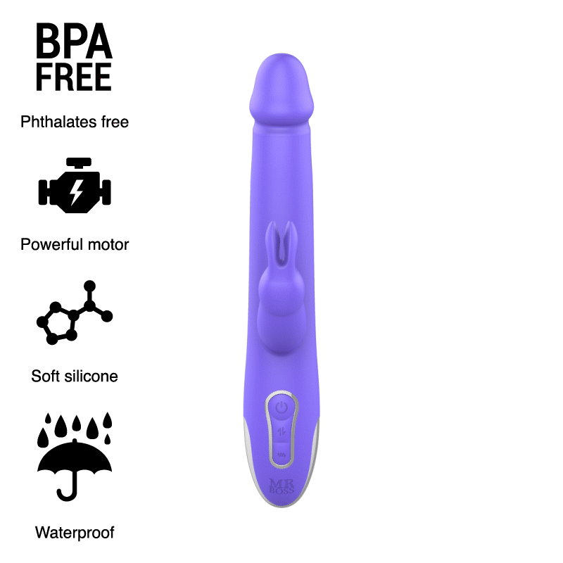 VIBRATORE E ROTORE MR BOSS ARTURO COMPATIBILE CON LA TECNOLOGIA WIRELESS WATCHME - CHARME VIBE
