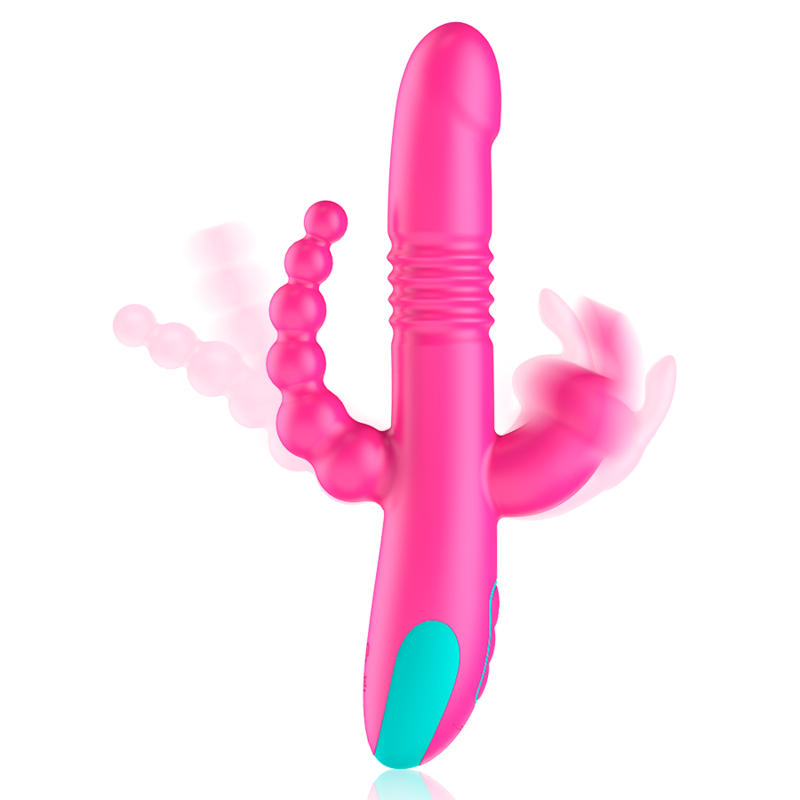 TRIPLA STIMOLAZIONE DONALD: COMPATIBILE CON LA TECNOLOGIA WIRELESS ANALE, G-SPOT E CLITORIDEA WATCHME - CHARME VIBE