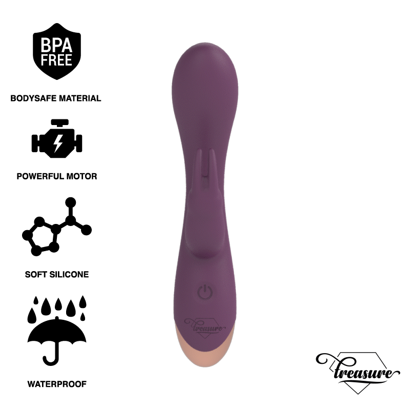 LAURENCE RABBIT VIBRATORE WATCHME COMPATIBILE CON TECNOLOGIA WIRELESS - CHARME VIBE