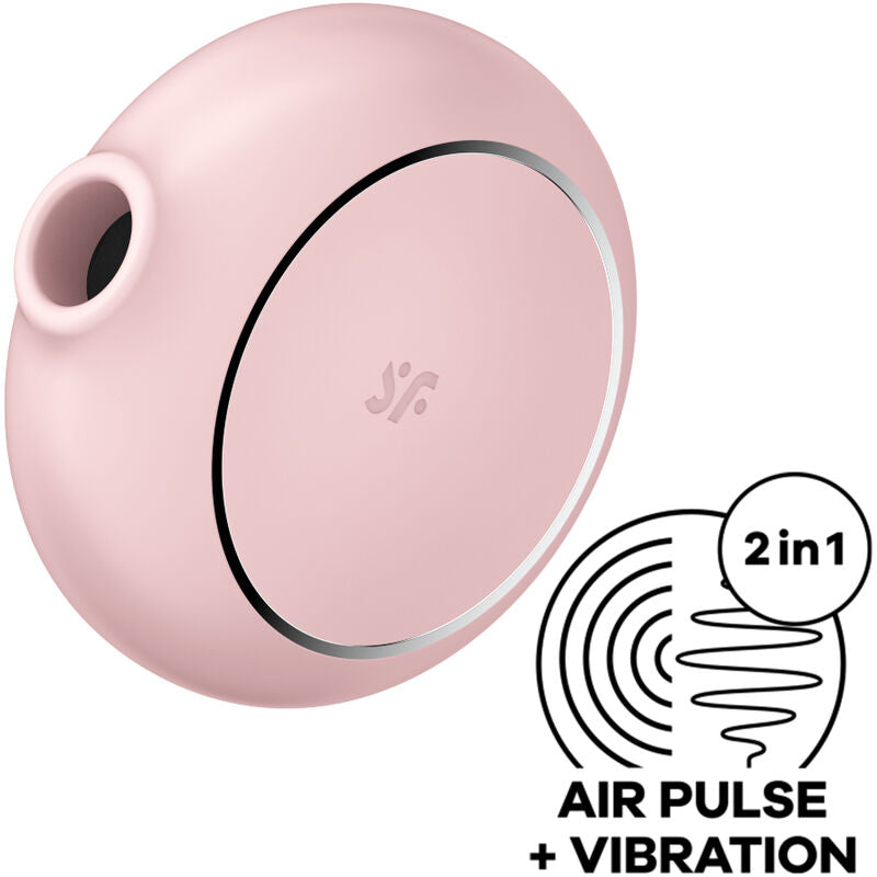 STIMOLATORE E VIBRATORE A DOPPIO PRO TO GO 3 ROSA - CHARME VIBE