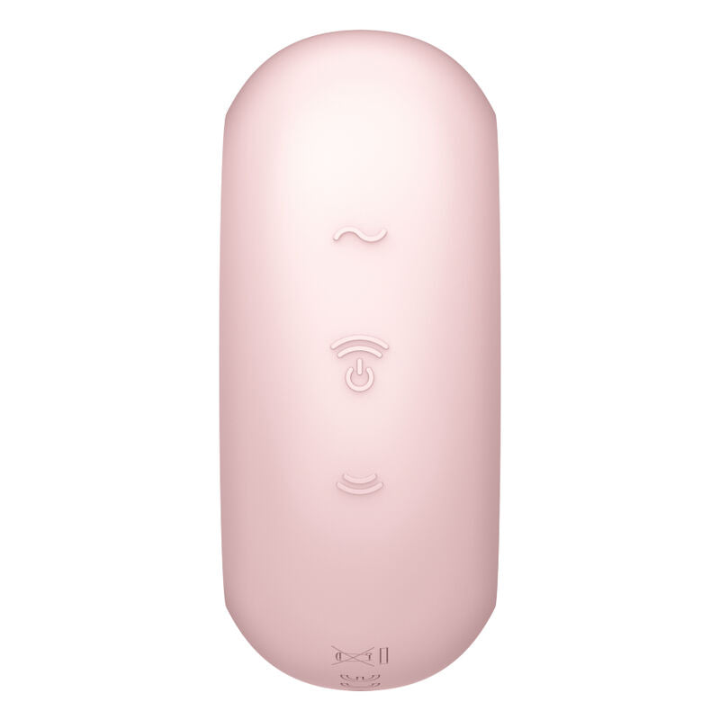 STIMOLATORE E VIBRATORE A DOPPIO PRO TO GO 3 ROSA - CHARME VIBE