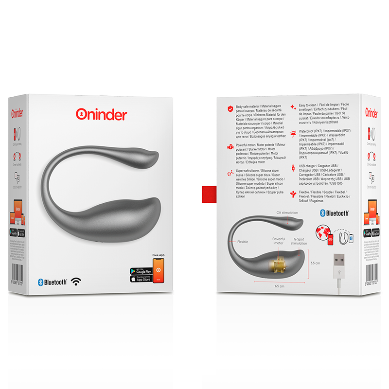 UOVO VIBRANTE NAIROBI NERO APP GRATUITA - CHARME VIBE