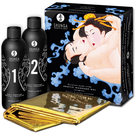 GEL DA MASSAGGIO EROTICO CORPO A CORPO ORIENTALE AI FRUTTA ESOTICI - CHARME VIBE