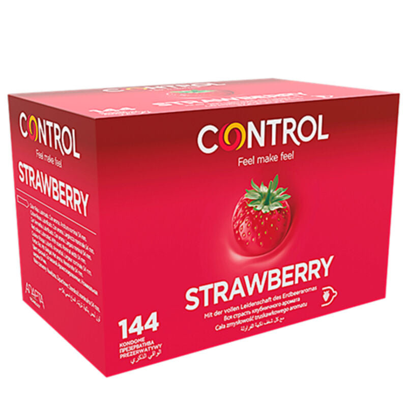 PRESERVATIVI ADAPTA ALLA FRAGOLA 144 UNITÀ- CHARME VIBE