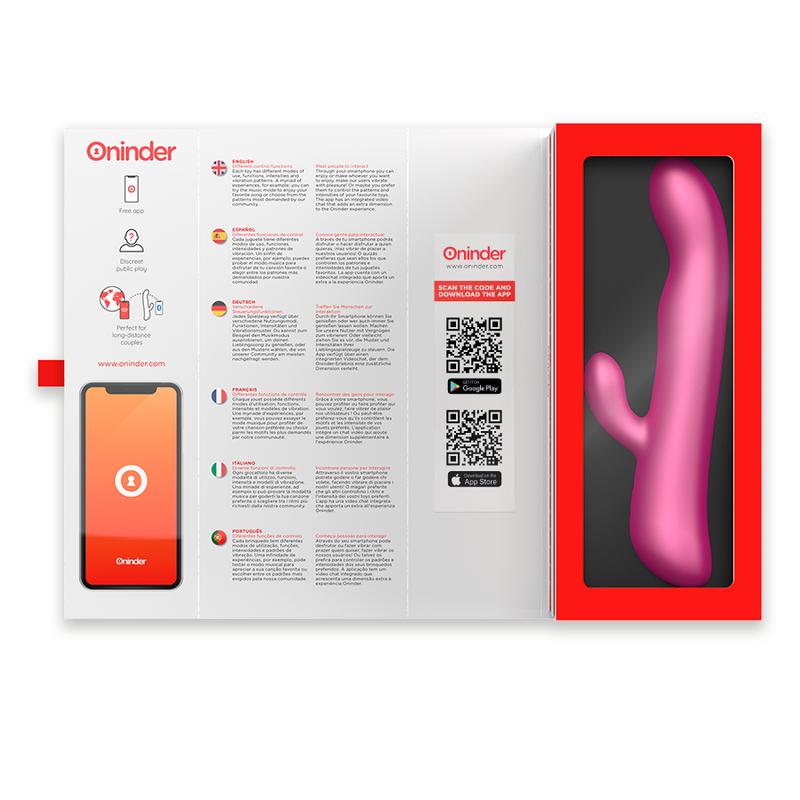 OSLO VIBRAZIONE E ROTAZIONE ROSA APP GRATUITA - CHARME VIBE