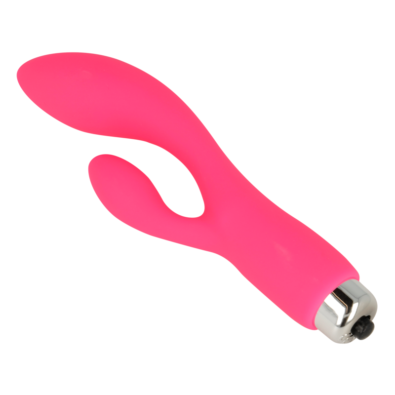 VIBRATORE CON CONIGLIO 12,5 CM ROSA - CHARME VIBE