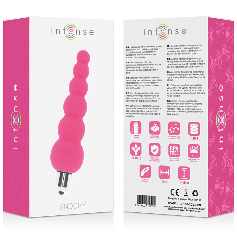 SNOOPY 7 VELOCIT IN SILICONE ROSA - CHARME VIBE