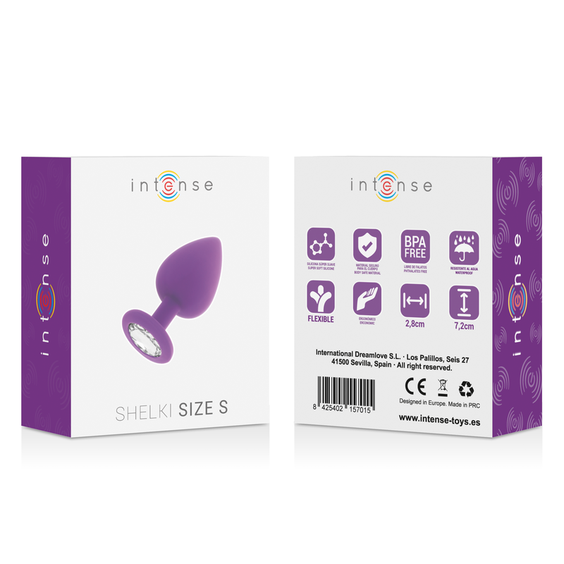 SHELKI S PLUG ANALE LILLA - CHARME VIBE
