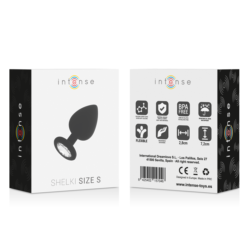 HELKI S PLUG ANALE NERO - CHARME VIBE