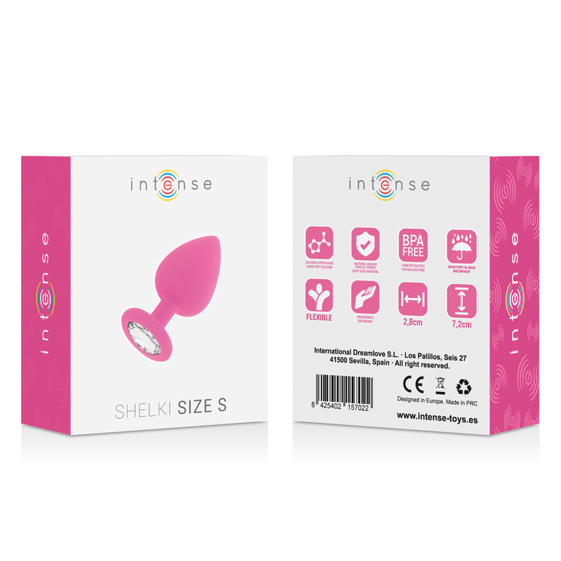 SHELKI S PLUG ANALE FUCSIA - CHARME VIBE