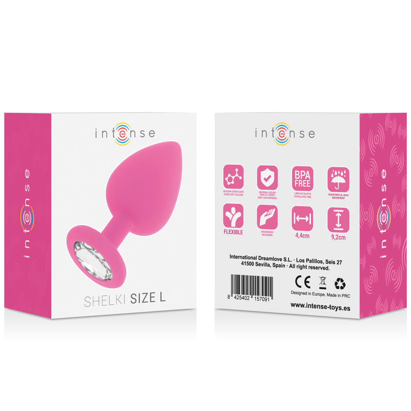 SHELKI L PLUG ANALE FUCSIA - CHARME VIBE