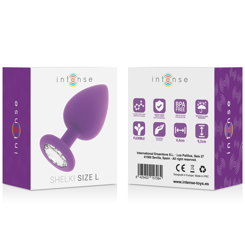 SHELKI L PLUG ANALE LILLA - CHARME VIBE