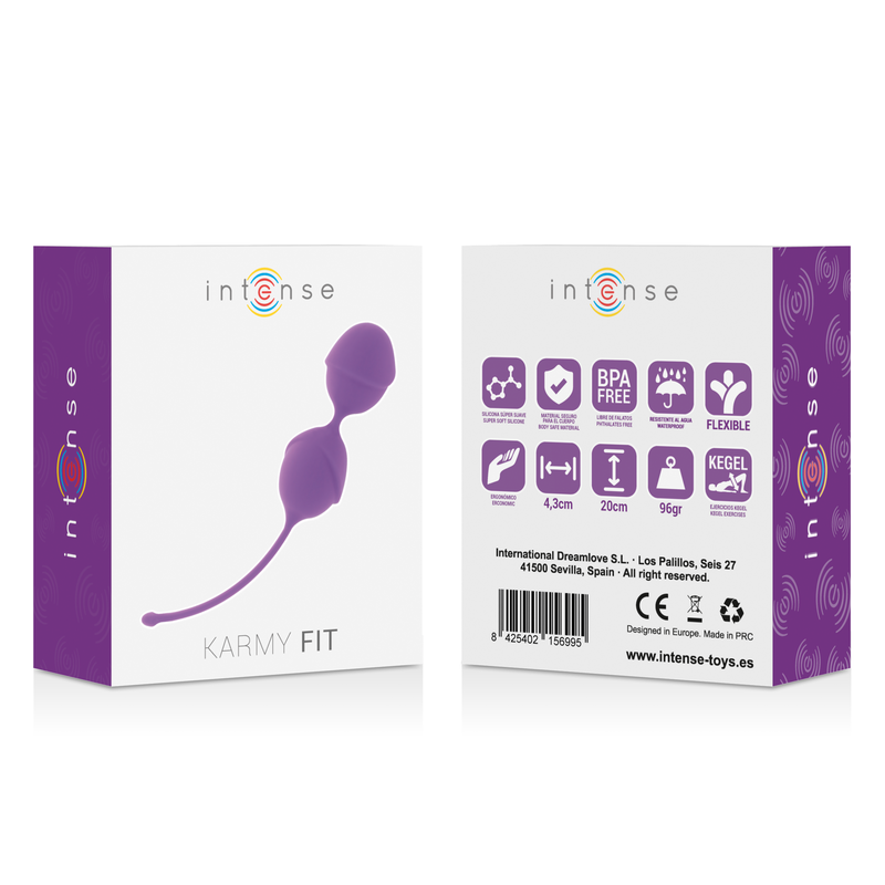 KARMY FIT KEGEL SILICONE LILLA - CHARME VIBE