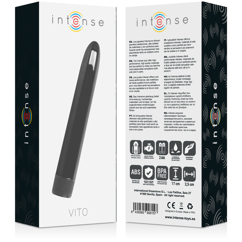 VIBRATORE VITO NERO - CHARME VIBE