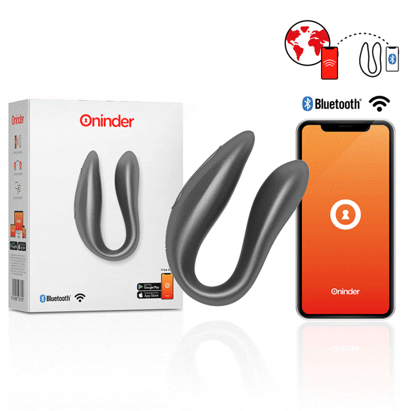 STIMOLATORE DEL PUNTO G E DEL CLITORALE LISBOA NERO APP GRATUITA - CHARME VIBE