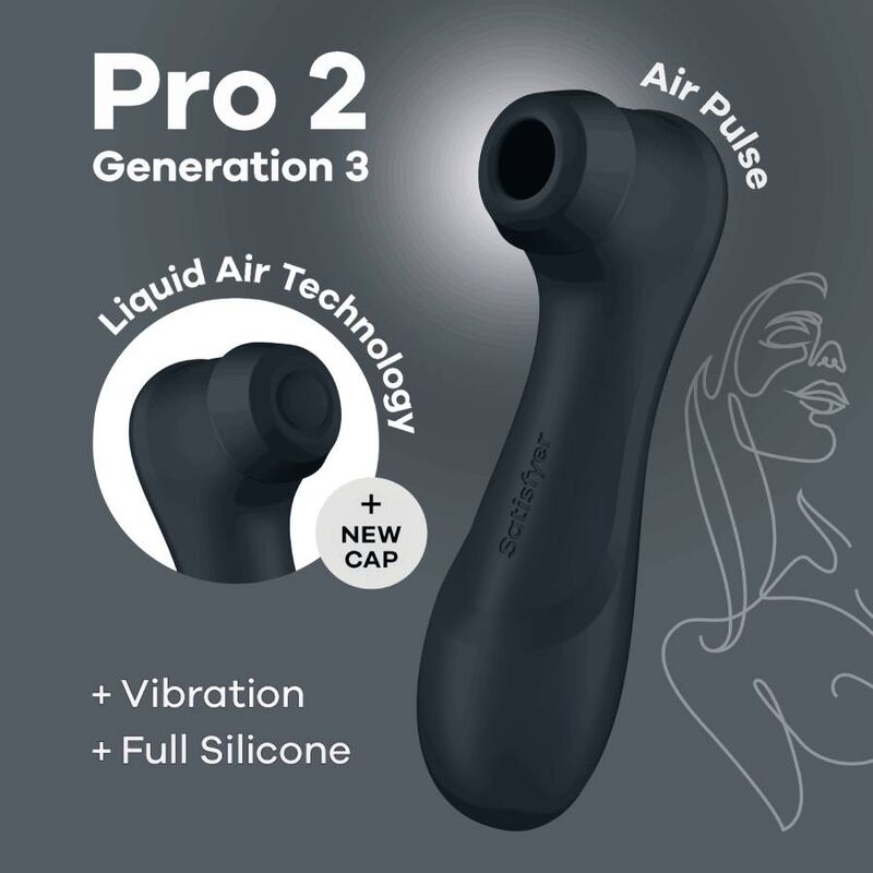 TECNOLOGIA PRO 2 GENERAZIONE 3 ARIA LIQUIDA NERO - CHARME VIBE