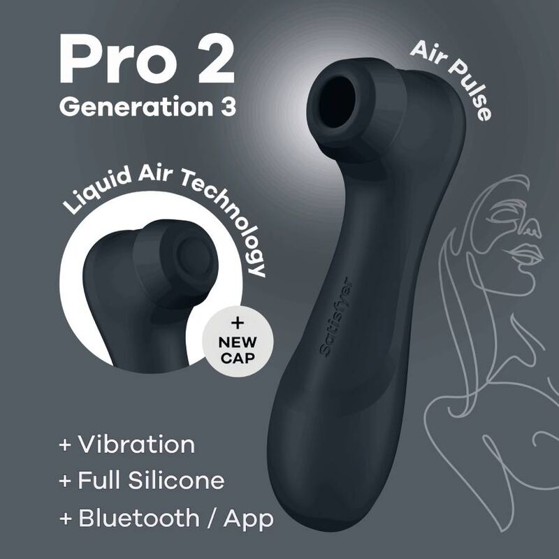 PRO 2 GENERAZIONE 3 BLUETOOTH NERO E APP - CHARME VIBE