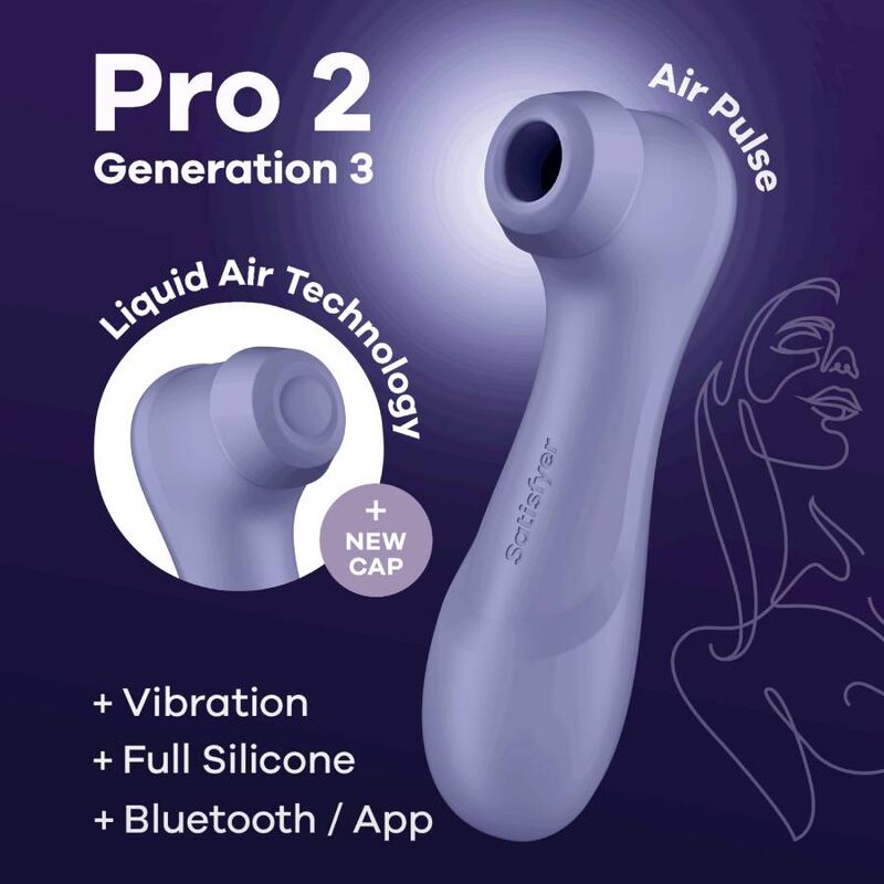 PRO 2 GENERAZIONE 3 BLUETOOTH LILLA E APP - CHARME VIBE