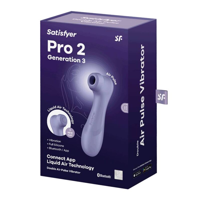 PRO 2 GENERAZIONE 3 BLUETOOTH LILLA E APP - CHARME VIBE