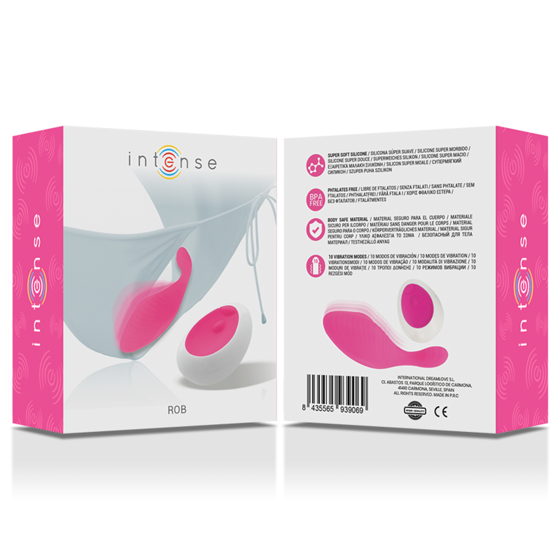 ROB PANTIE REMOTE CONTROL ROSA - CHARME VIBE
