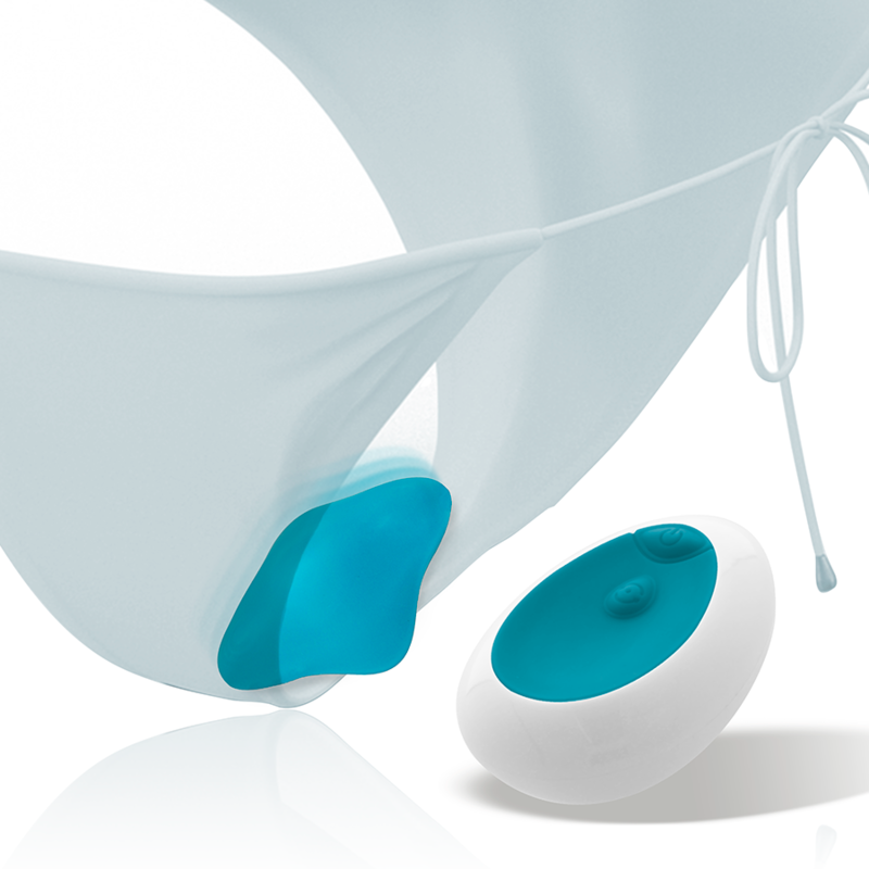 SAMANTHA PANTIE REMOTE CONTROL BLU - CHARME VIBE