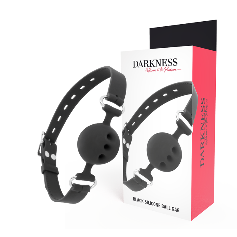 BAVAGLINO IN SILICONE TRASPIRANTE NERO -CHARME VIBE